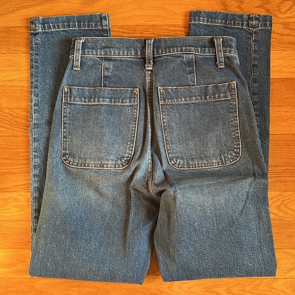 Classic Straight Full-Length Jeans in Marfield Wash: Surplus Pocket Edition 25 - Picture 8 of 16